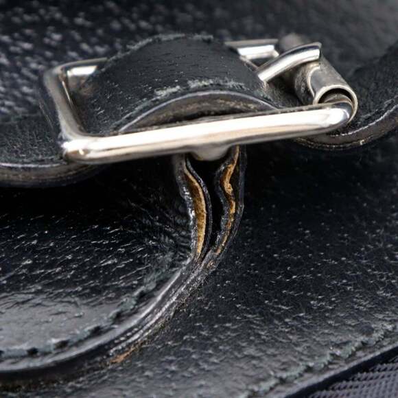 GUCCI Black Leather Backpack main image 6